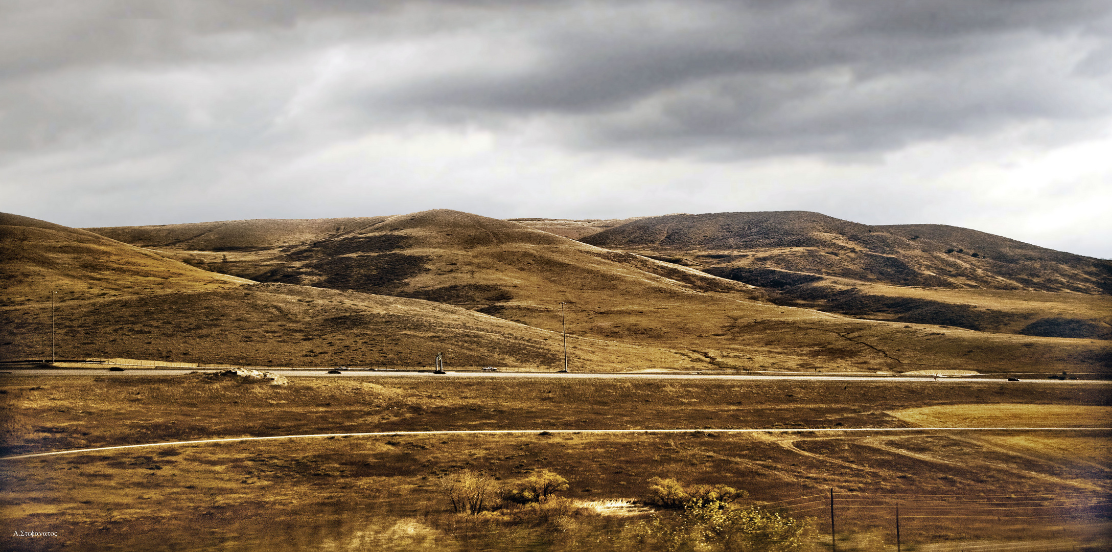 on the borders to Nevada