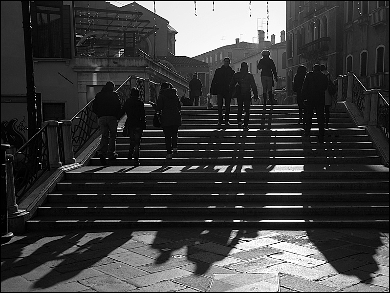 On the bridge