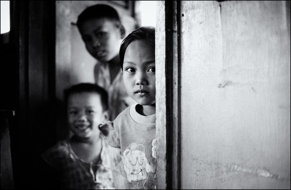 On the bridge of the ferry across the river Chindwin, No. 2.