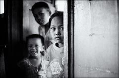 On the bridge of the ferry across the river Chindwin, No. 2.