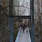 On the bridge over Vantaa river