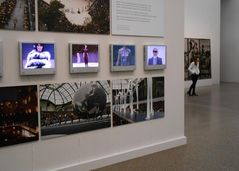 on the Catwalk ("Karl Lagerfeld-Ausstellung" im Museum Folkwang/ Essen)