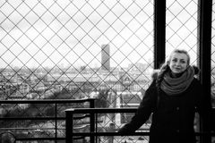 On the centre of the tower