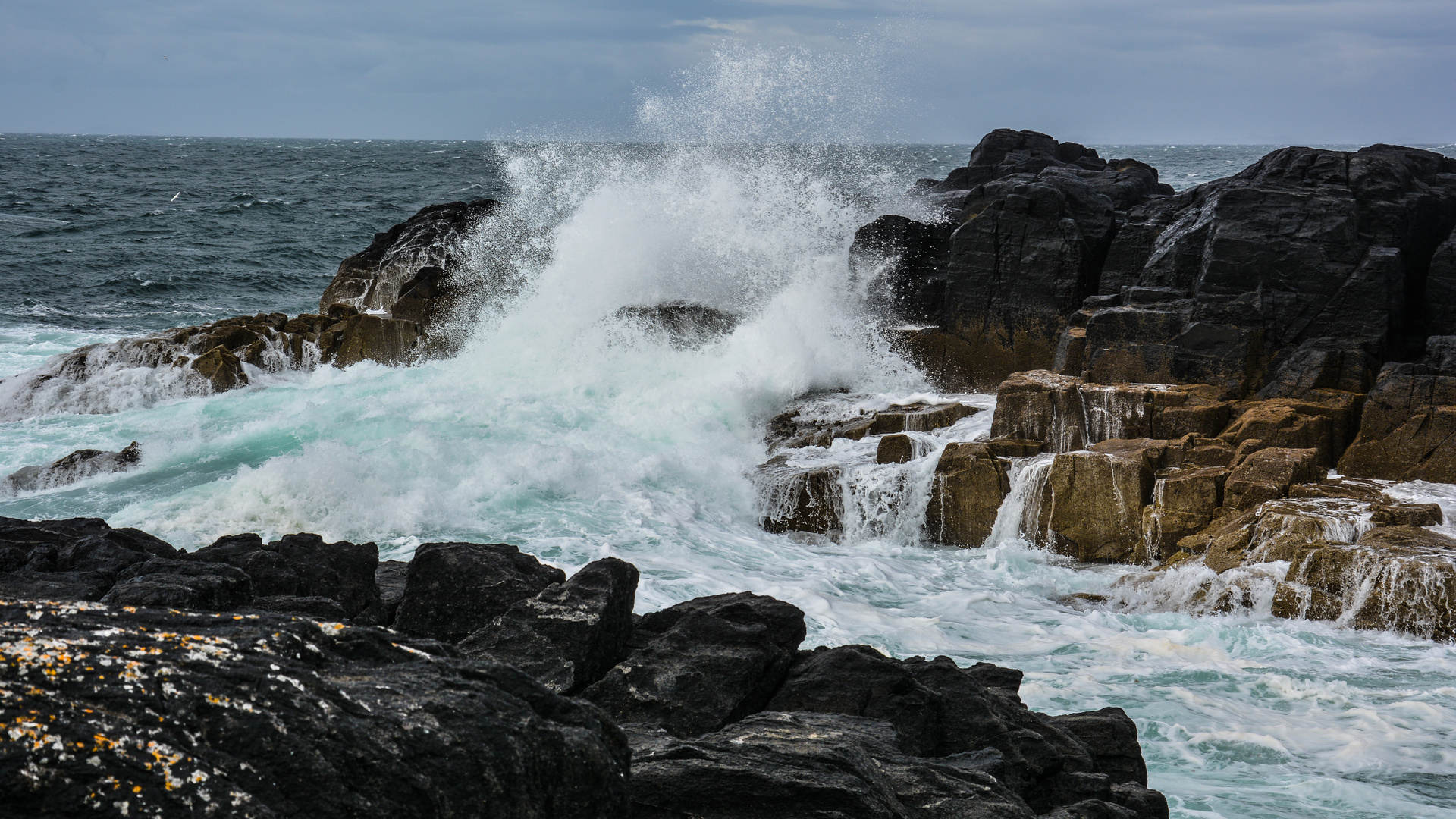 On the coast at Neist Point