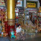 On the eastern stairways to Shwedagon terrace