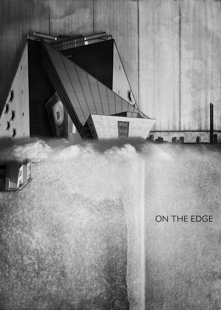 on the edge