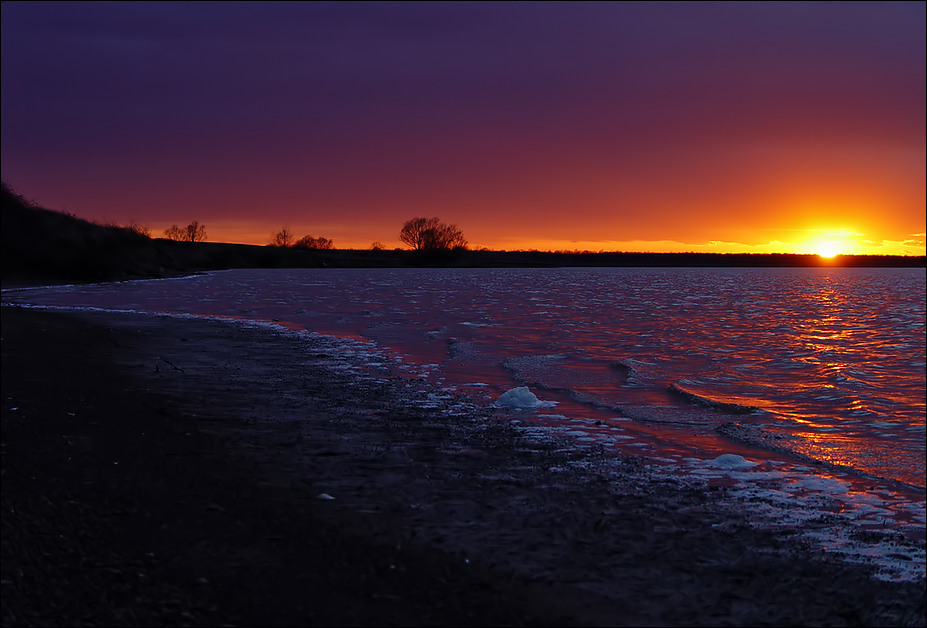 On the lake...