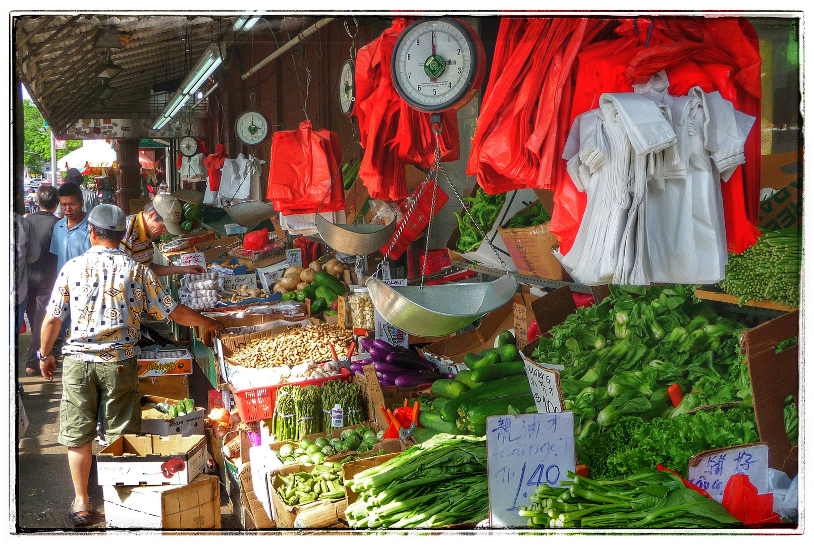 On The Markt In Chinatown