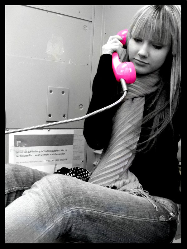 On The Phone.