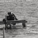 On the pier