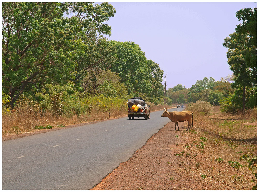 On the road