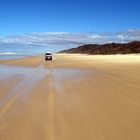 on the road - Fraser Island :)