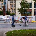 On the road in Berlin