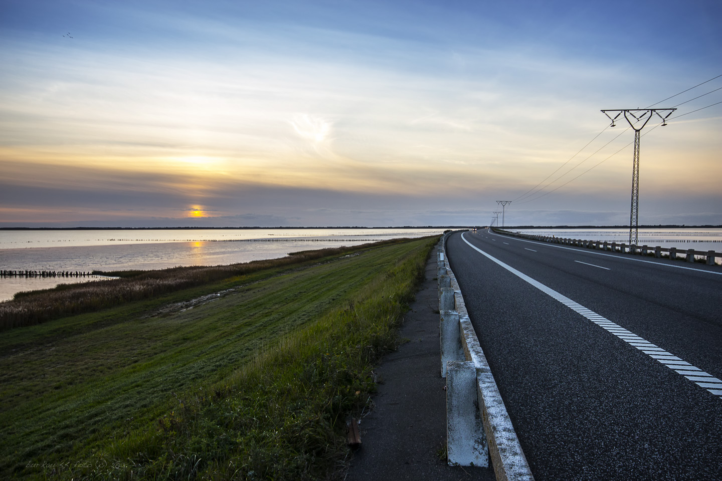 On the road in denmark