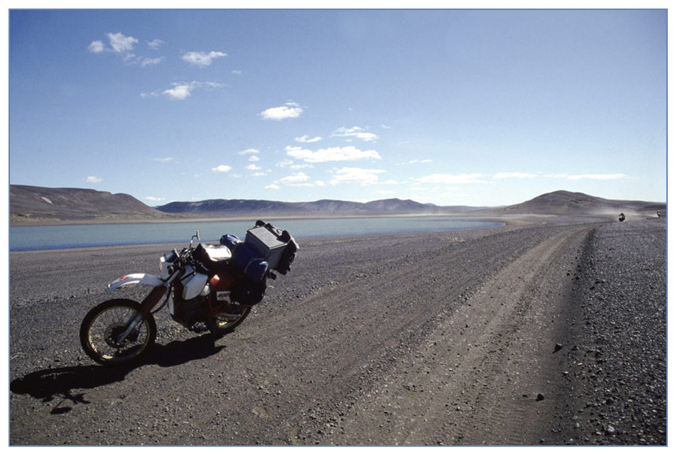 on the road in iceland