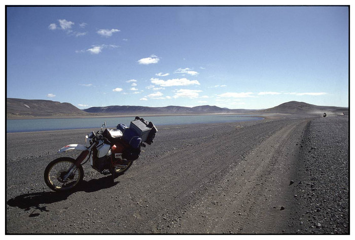 on the road in iceland