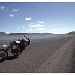 on the road in iceland