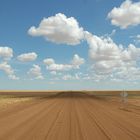 On the road in Outback Queensland