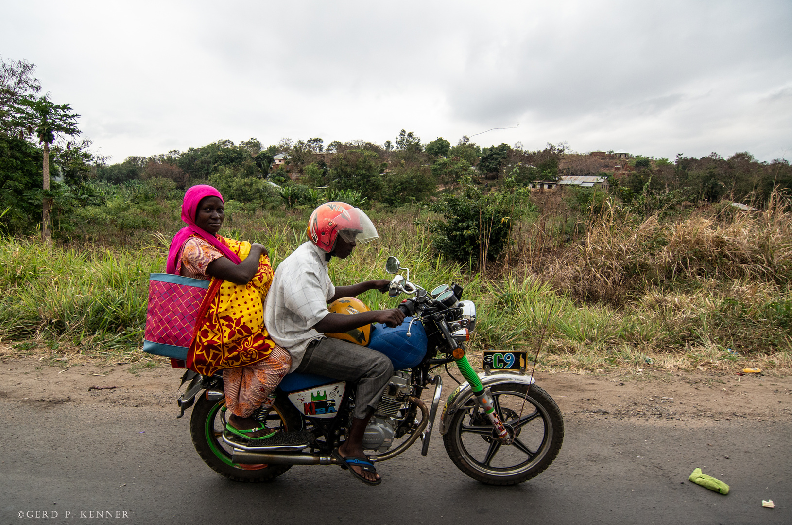 on the road in Tanzania #02