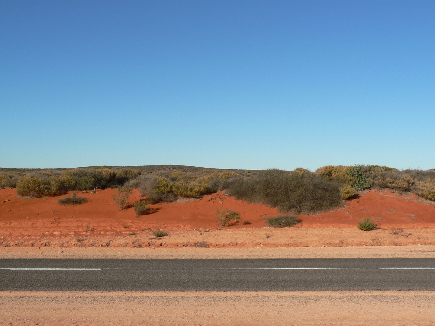 on the road in Western Australia