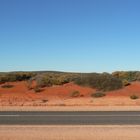 on the road in Western Australia