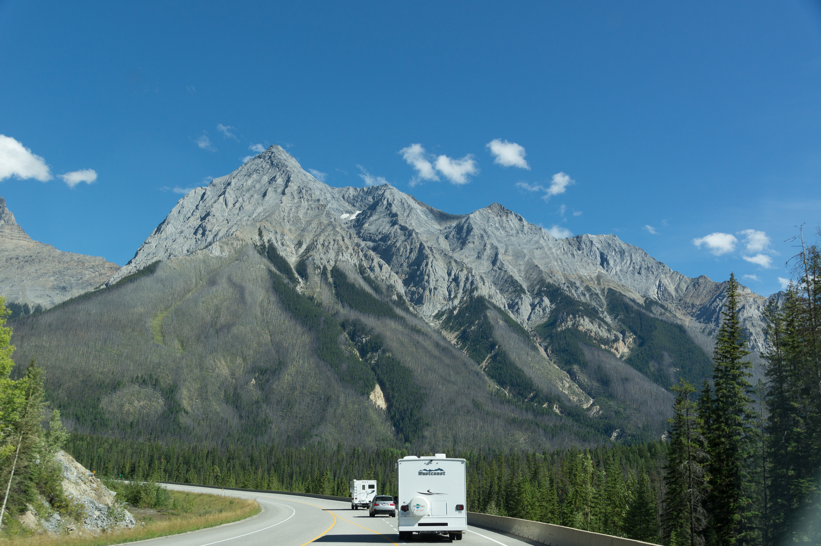 On the Road Richtung Banff