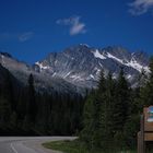 On the road to Banff National Park