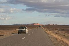 On the road to merzouga