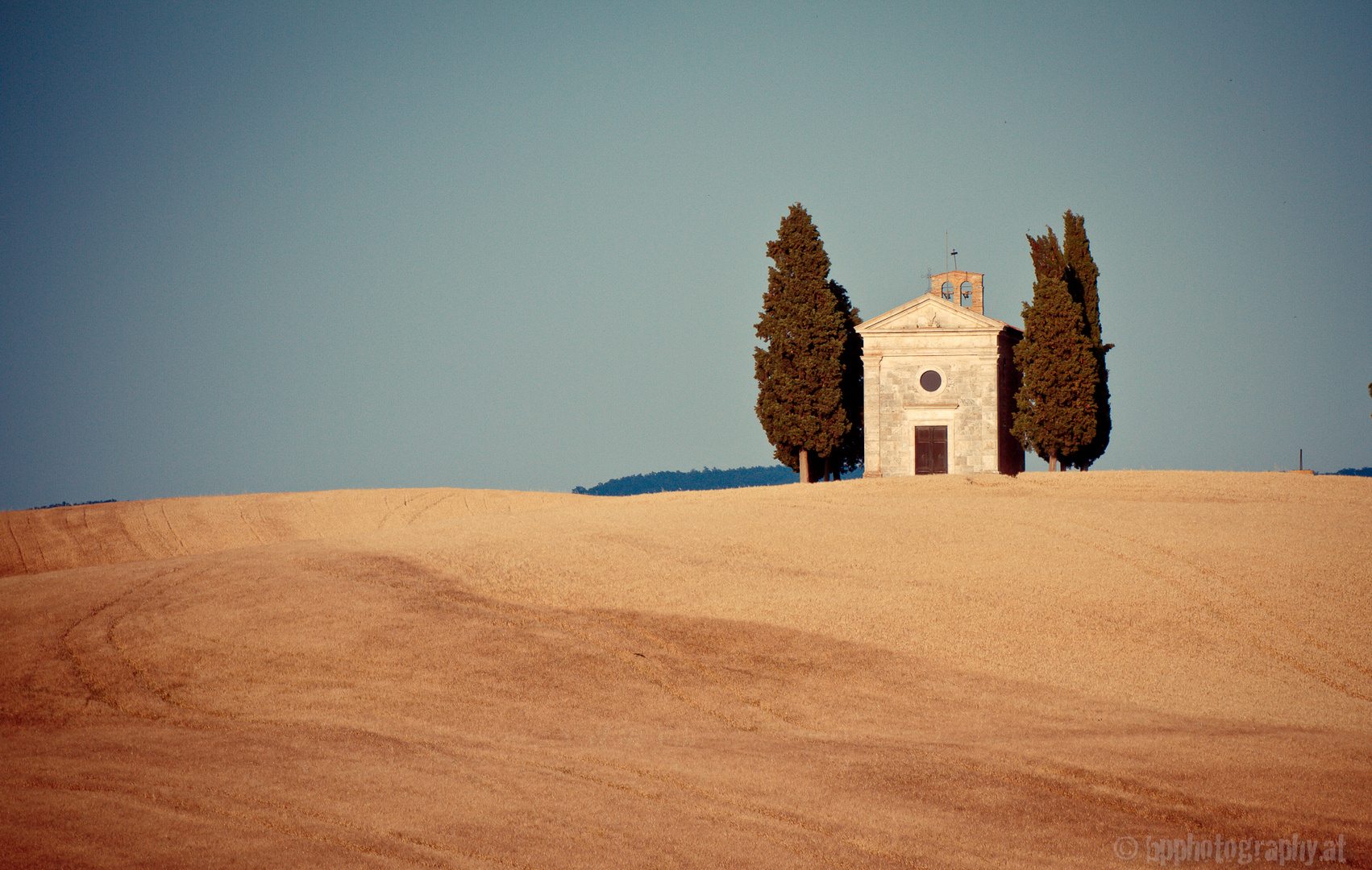 On the road to Pienza