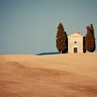 On the road to Pienza