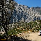 On the road to Pythagoras cave / Samos, Greece