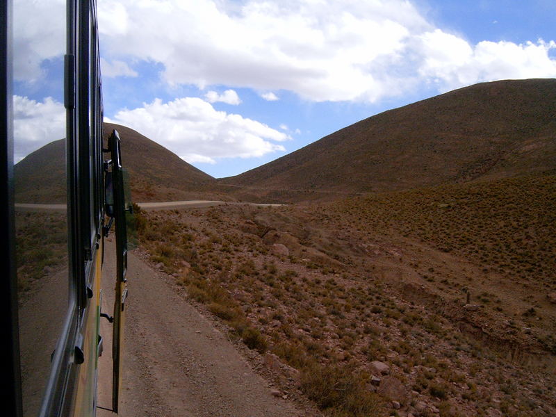 On the road to Uyuni