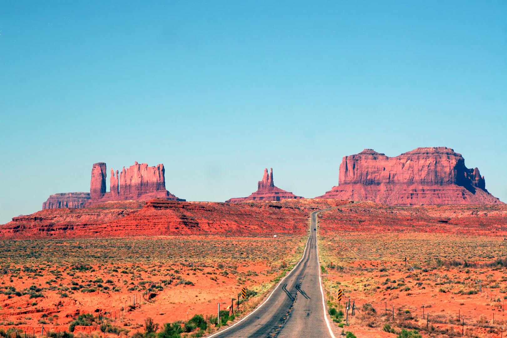 on the road.........monument valley