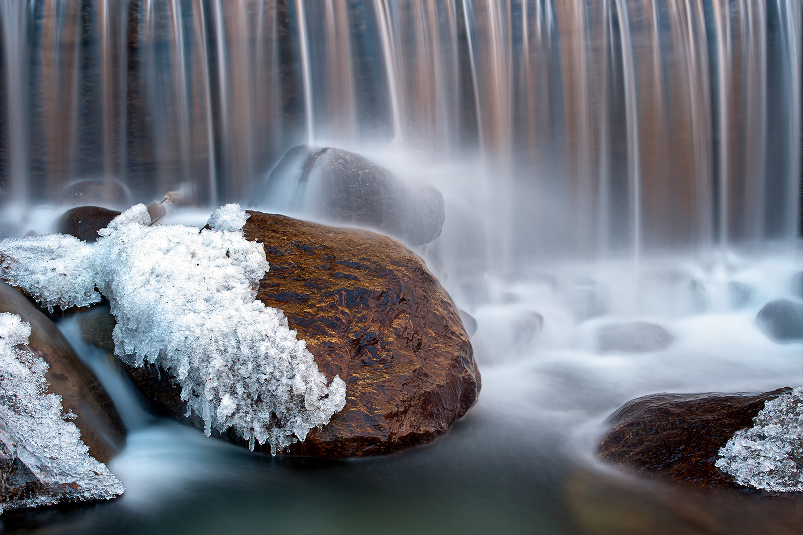 on the rocks