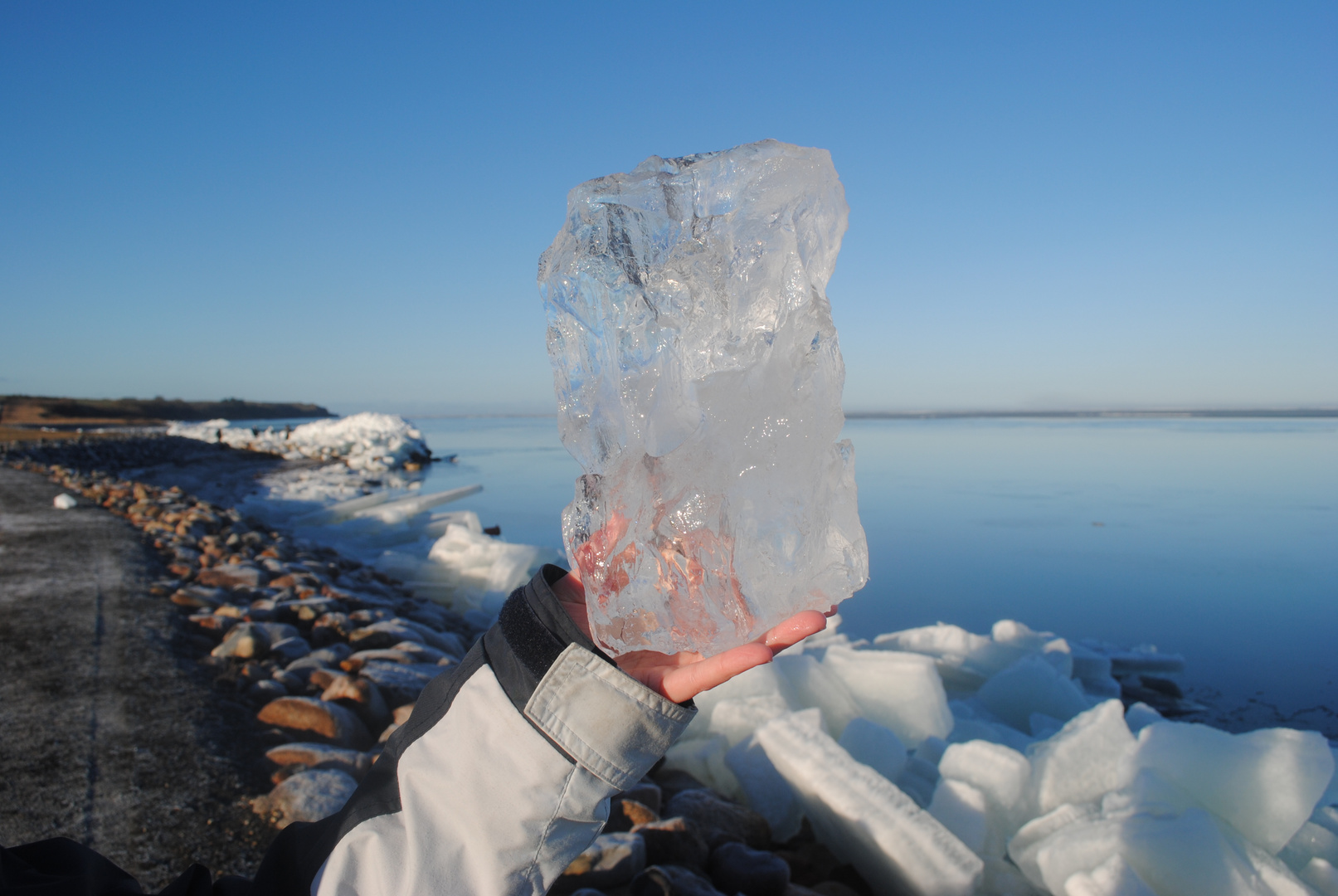 on the rocks