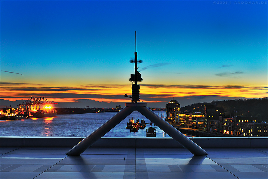 on the roof