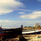 On the sea shore