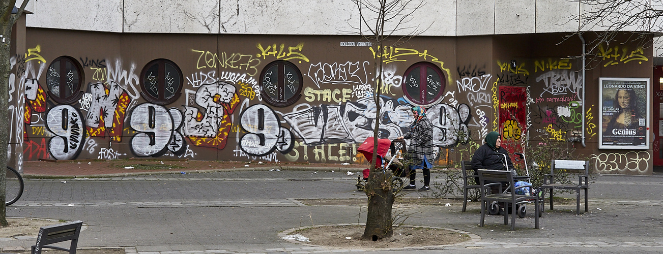 on the street again - in Berlin