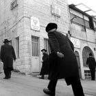 On the street. Jewish orthodox quarter. West Jerusalim.