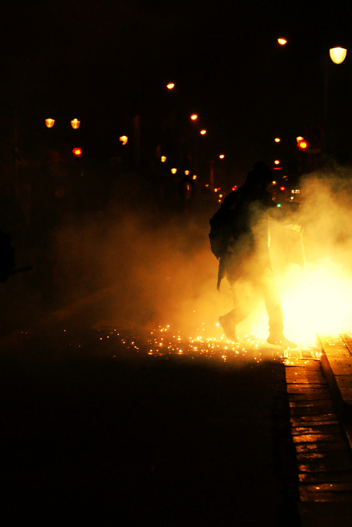 On the streets of Barcelona