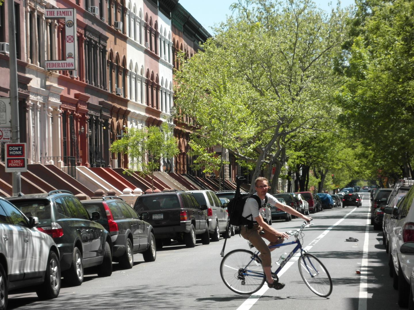 on the streets of Harlem