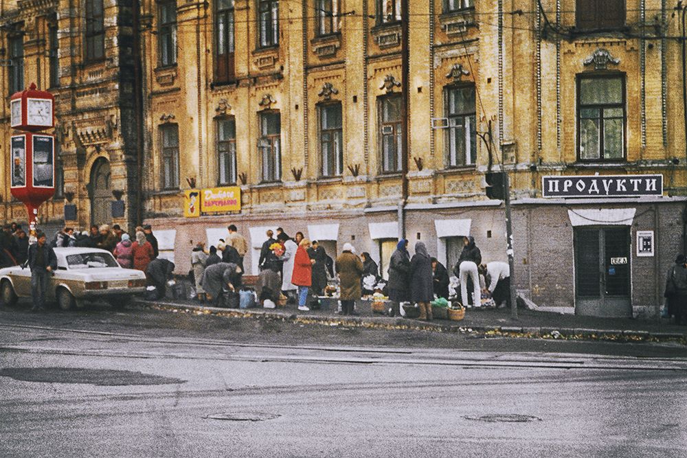 On the streets of Kiev