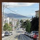 On the streets of San Francisco, from the cable car