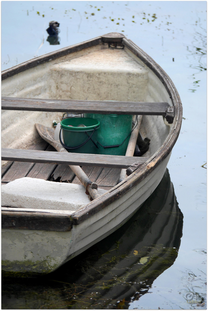 On the the calm water