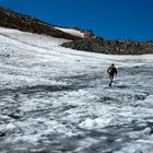 On the way at the Stubaier Gletscher