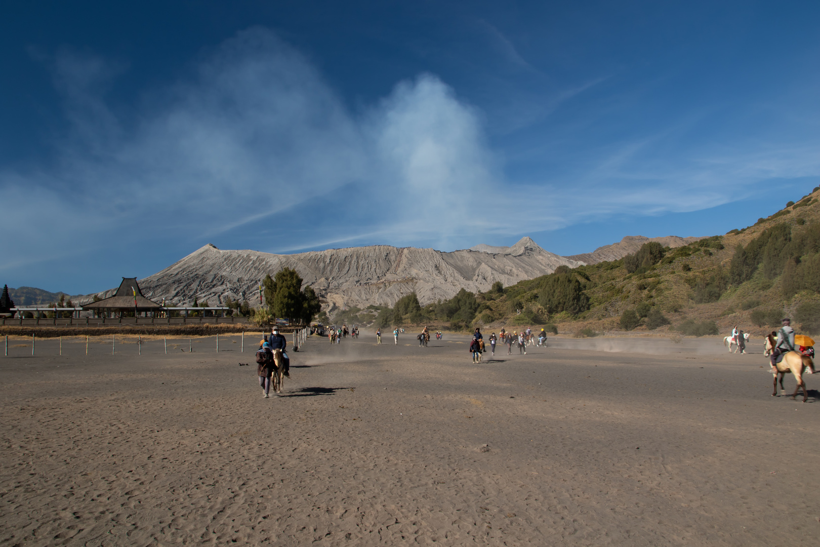 On the way to Bromo