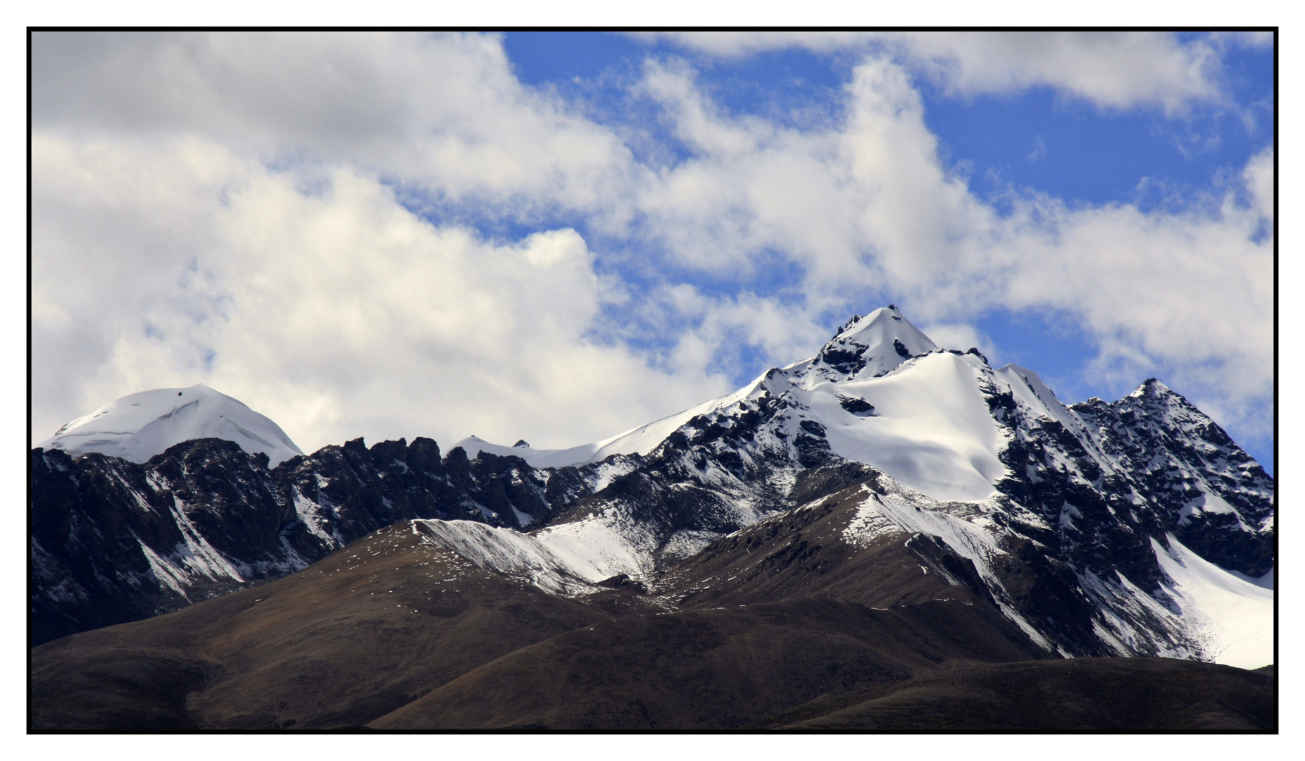 on the way to Nam-Tso-Lake