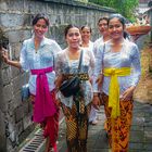 On the way to the temple ceremony