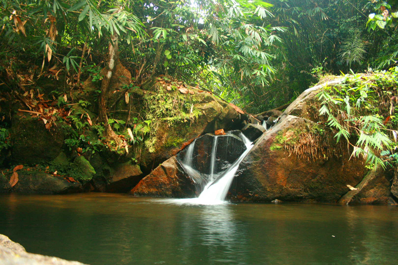 On the way to the waterfalls