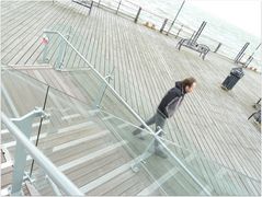 on the world`s longest pier